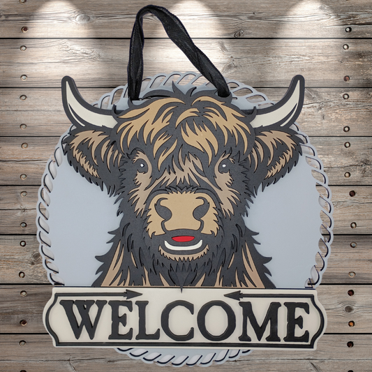 Welcome Highland Cow